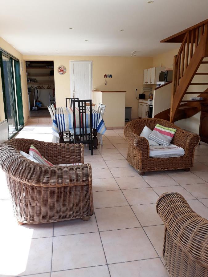 Maison Avec Jardin Et Plage De Sable Fin Accessible A Pied A 300M Saint-Coulomb Exteriér fotografie